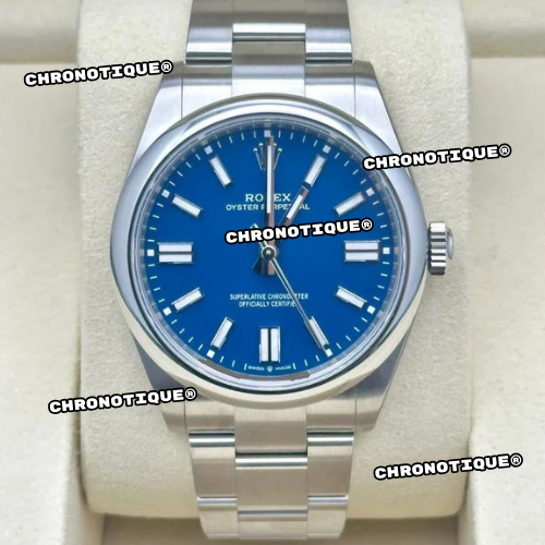 Rolex Oyster Perpetual Blue 41 mm
