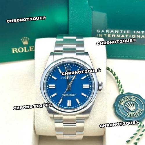 Rolex Oyster Perpetual Blue 41 mm