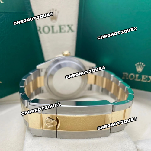 Rolex Explorer Steel and Yellow Gold 36 mm