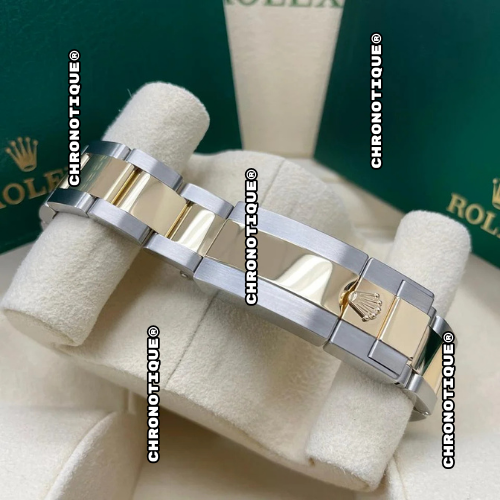 Rolex Explorer Steel and Yellow Gold 36 mm